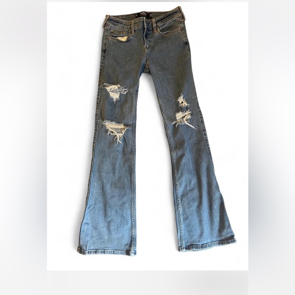 Hollister Vintage Low Rise Blue Boot Jeans - Picture 1 of 3